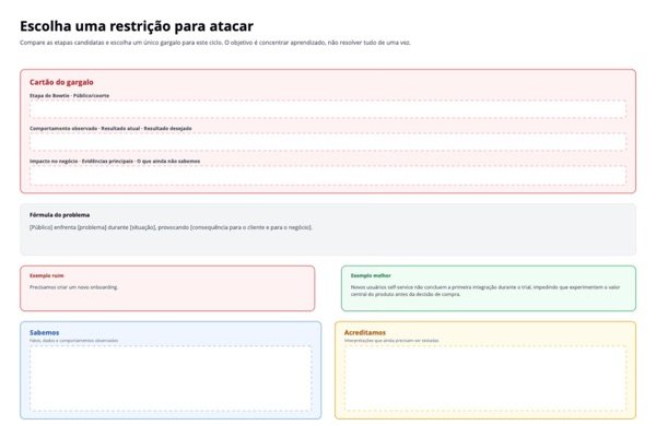Prévia: Escolha uma restrição